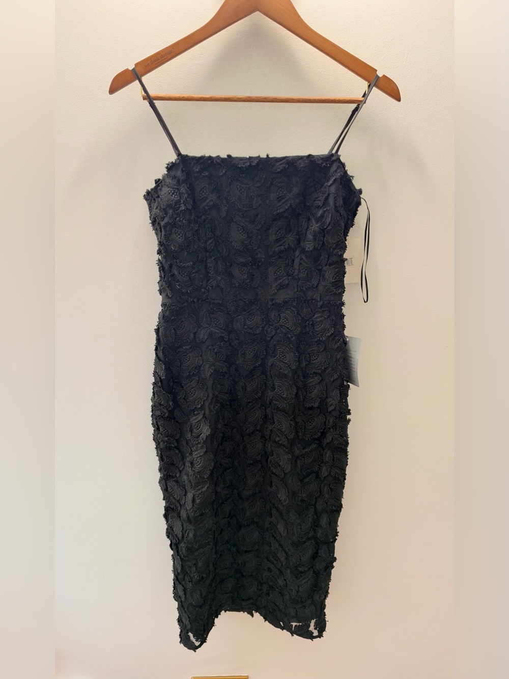 Little Black Dress with Spaghetti Straps Size 2